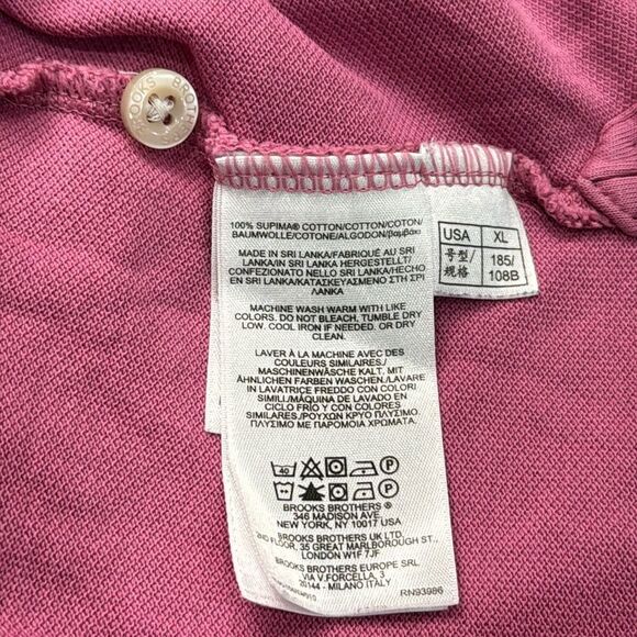 Brooks Brothers Slim Fit Polo Shirt size XL - Picture 8 of 8